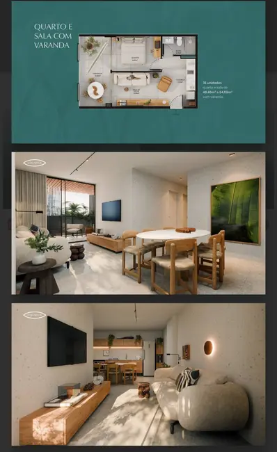 Foto 9 de Apartamento com 2 quartos à venda, 78m2 em Marechal Deodoro - AL