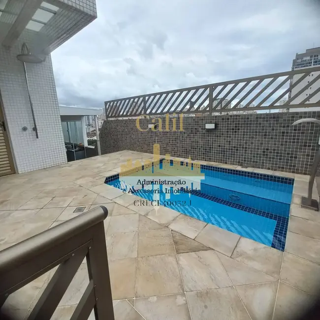 Foto 4 de Cobertura com 3 quartos à venda, 270m2 em Marapé, Santos - SP