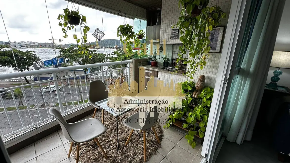 Apartamento com 3 quartos à venda, 190m2 em Ponta da Praia, Santos - SP - imagem 7 Foto 7 de Apartamento com 3 quartos à venda, 190m2 em Ponta da Praia, Santos - SP