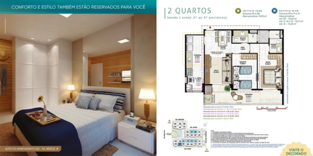 Foto 3 de Apartamento com 2 quartos à venda, 75m2 em Algodoal, Cabo Frio - RJ