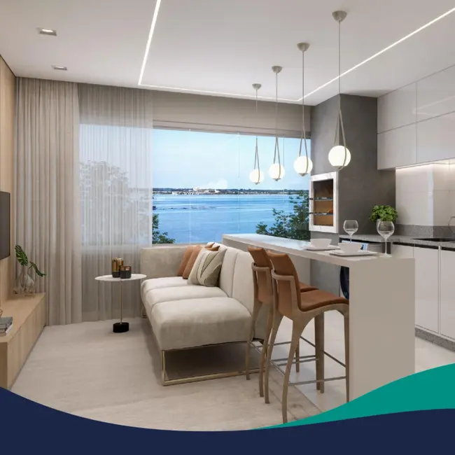Foto 2 de Apartamento com 2 quartos à venda, 49m2 em Baixo Grande, Sao Pedro Da Aldeia - RJ