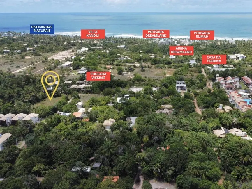 Foto 3 de Terreno / Lote à venda, 820m2 em Marau - BA