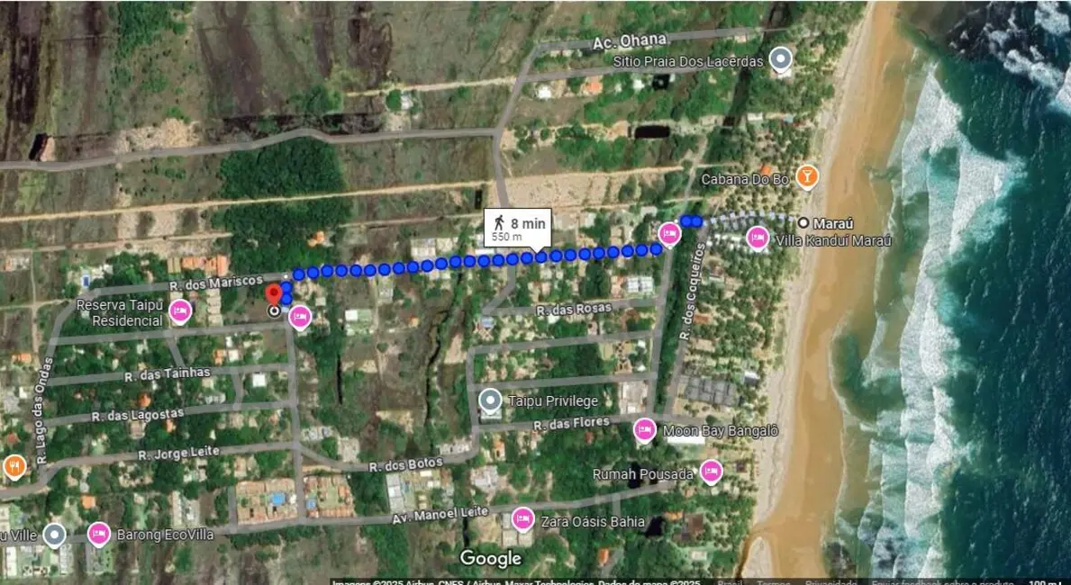 Foto 2 de Terreno / Lote à venda, 820m2 em Marau - BA