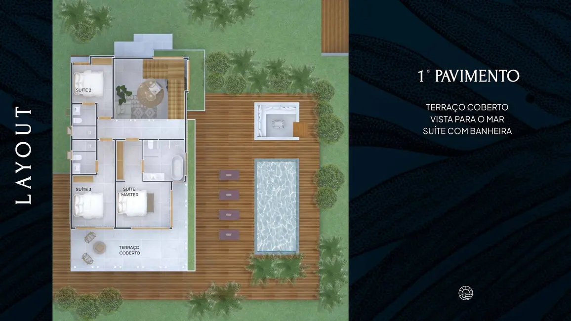 Foto 8 de Casa de Condomínio com 4 quartos à venda e para alugar, 400m2 em Marau - BA