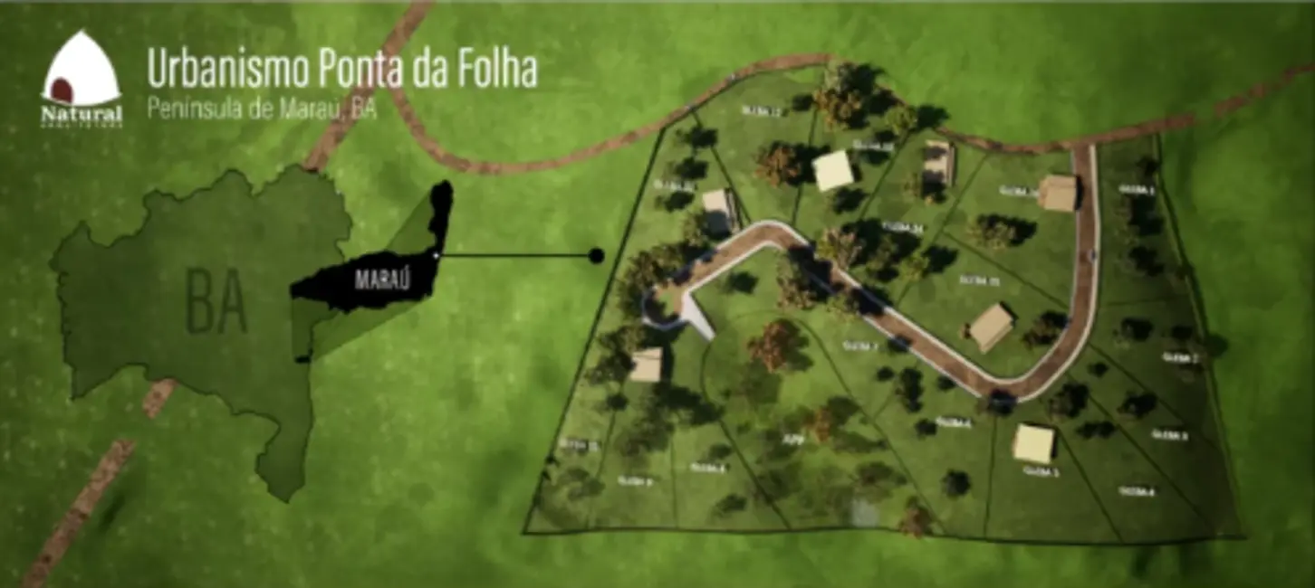 Foto 2 de Terreno / Lote à venda, 3000m2 em Marau - BA