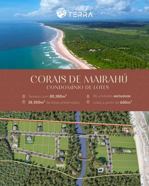 Foto 1 de Lote de Condomínio à venda e para alugar, 80380m2 em Marau - BA
