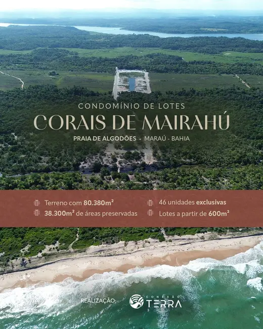 Lote de Condomínio à venda e para alugar, 80380m2 em Marau - BA - imagem 5 Foto 5 de Lote de Condomínio à venda e para alugar, 80380m2 em Marau - BA