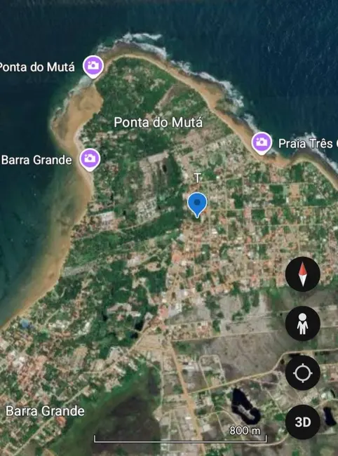 Foto 8 de Terreno / Lote à venda, 990m2 em Marau - BA