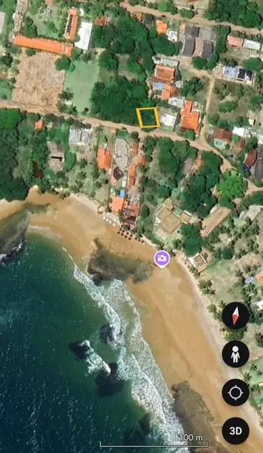 Foto 2 de Terreno / Lote à venda, 2213m2 em Marau - BA