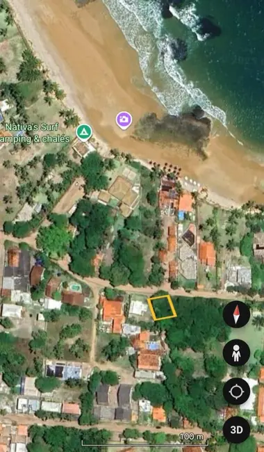 Foto 4 de Terreno / Lote à venda, 2213m2 em Marau - BA