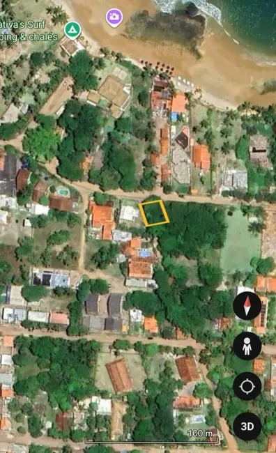 Foto 1 de Terreno / Lote à venda, 2213m2 em Marau - BA