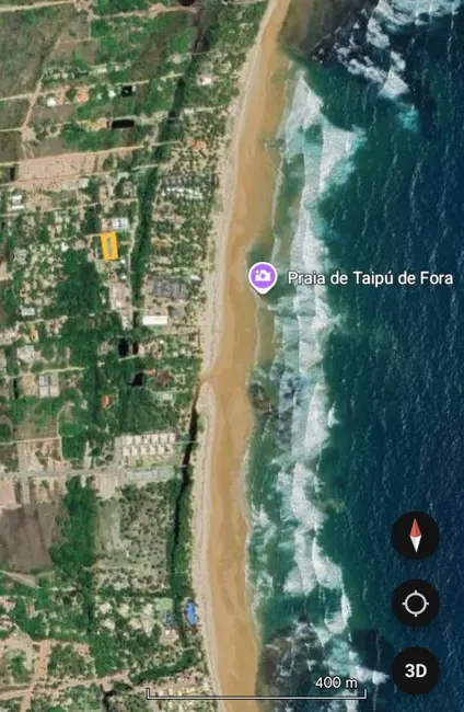 Foto 1 de Terreno / Lote à venda, 1200m2 em Marau - BA