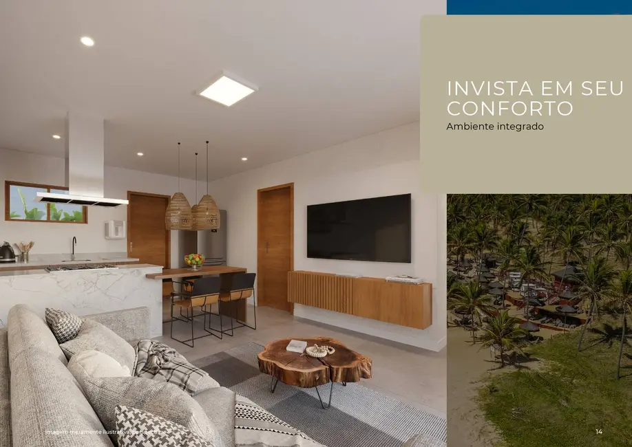 Foto 2 de Apartamento à venda e para alugar em Mata De Sao Joao - BA