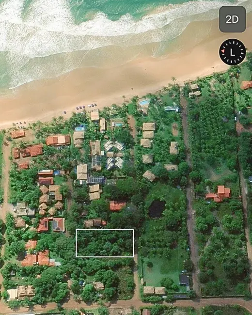 Foto 1 de Terreno / Lote à venda, 600m2 em Marau - BA