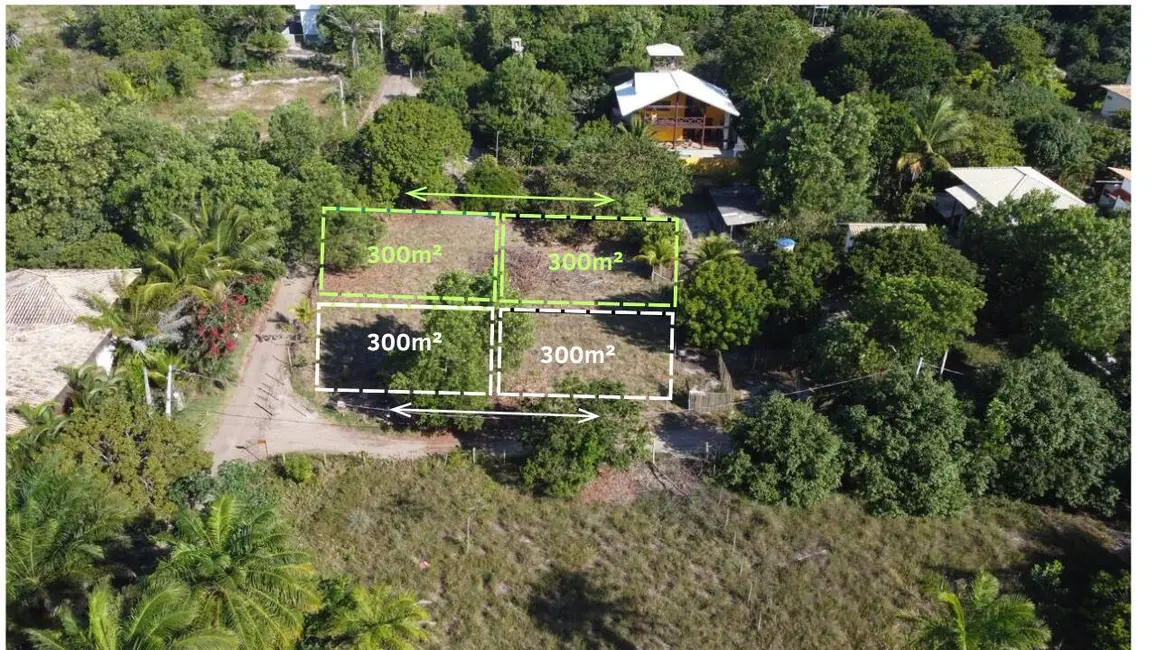 Foto 1 de Terreno / Lote à venda, 1200m2 em Marau - BA