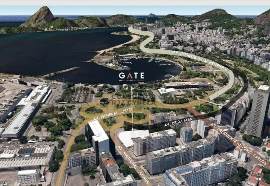 Foto 3 de Apartamento com 1 quarto à venda, 30m2 em Centro, Rio De Janeiro - RJ