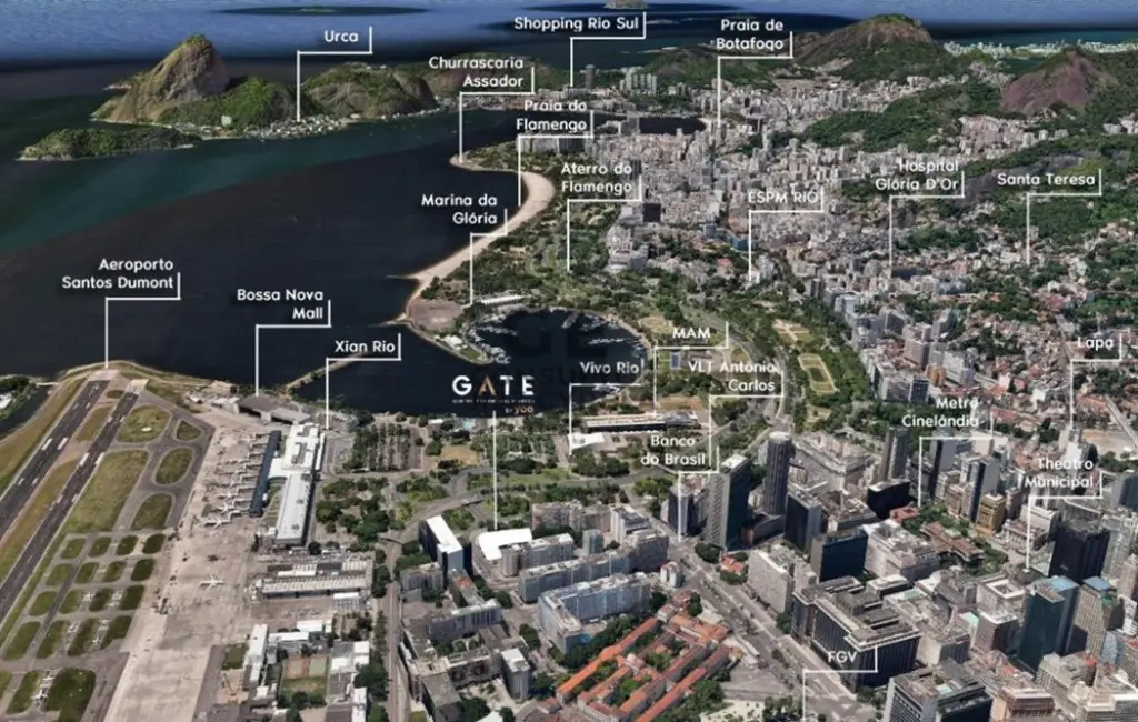 Foto 4 de Apartamento com 1 quarto à venda, 30m2 em Centro, Rio De Janeiro - RJ