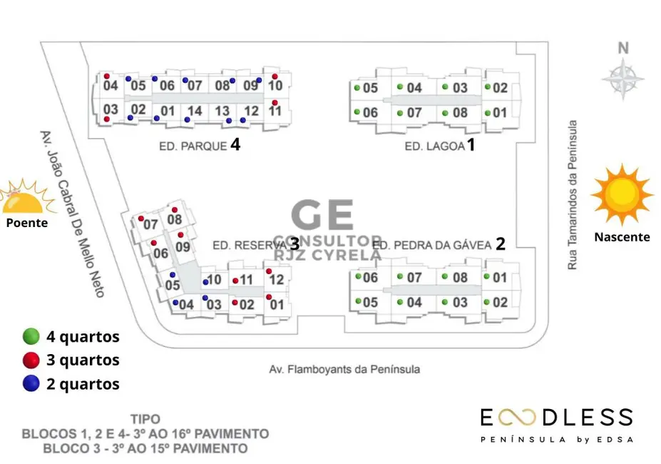 Foto 4 de Apartamento com 2 quartos à venda, 73m2 em Barra da Tijuca, Rio De Janeiro - RJ