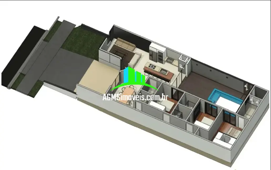 Casa de Condomínio com 3 quartos à venda, 207m2 em Wanel Ville, Sorocaba - SP - imagem 3 Foto 3 de Casa de Condomínio com 3 quartos à venda, 207m2 em Wanel Ville, Sorocaba - SP