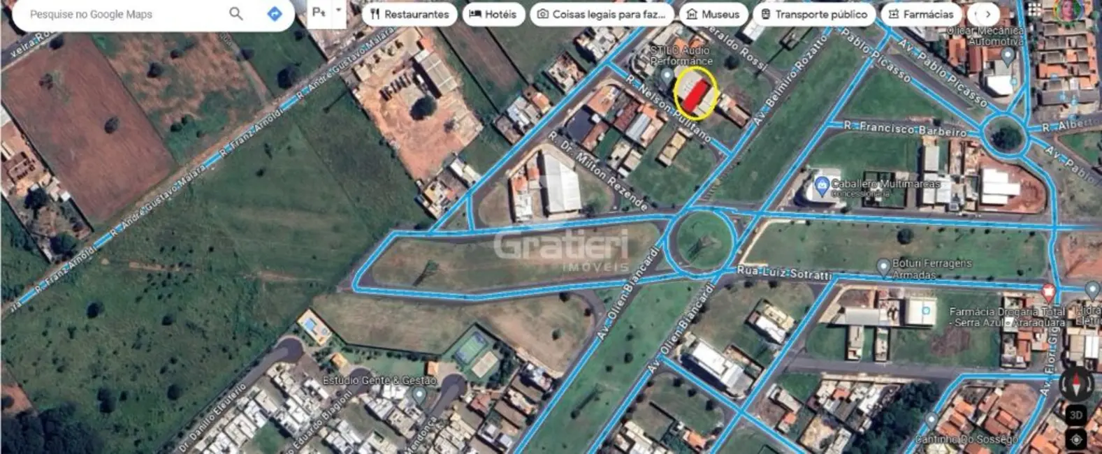 Foto 6 de Terreno / Lote à venda, 250m2 em Residencial Campos de Piemonte, Araraquara - SP