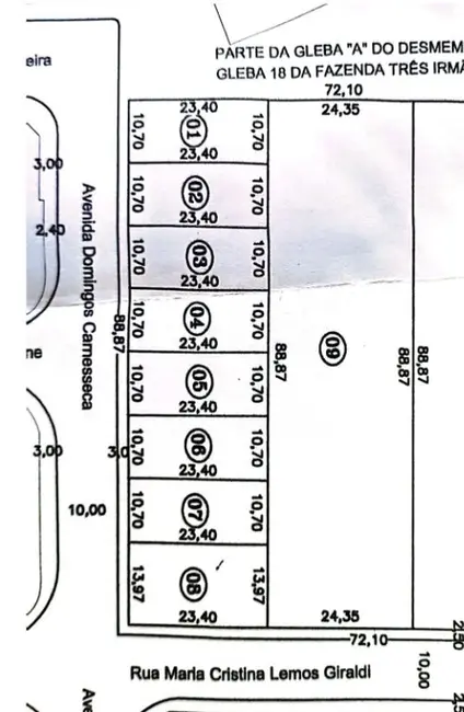 Foto 2 de Terreno / Lote à venda, 2163m2 em Jardim Uirapuru II, Araraquara - SP