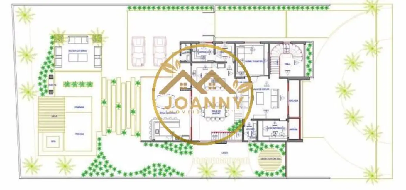 Foto 4 de Sobrado com 4 quartos à venda, 600m2 em Jacarei - SP