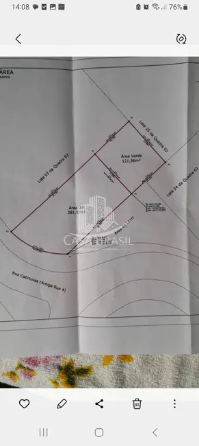 Foto 7 de Terreno / Lote à venda, 629m2 em Park Imperial, Caraguatatuba - SP