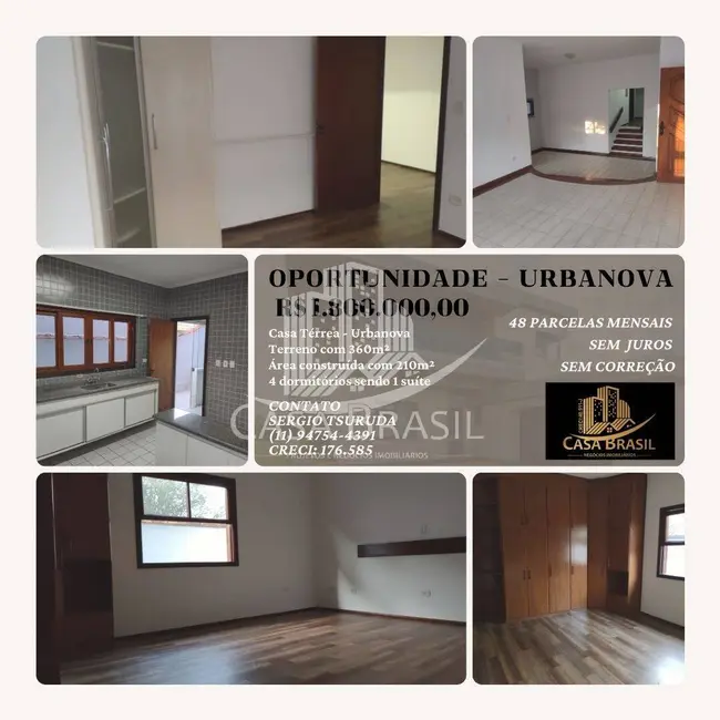 Foto 1 de Casa com 4 quartos à venda, 360m2 em Sao Jose Dos Campos - SP