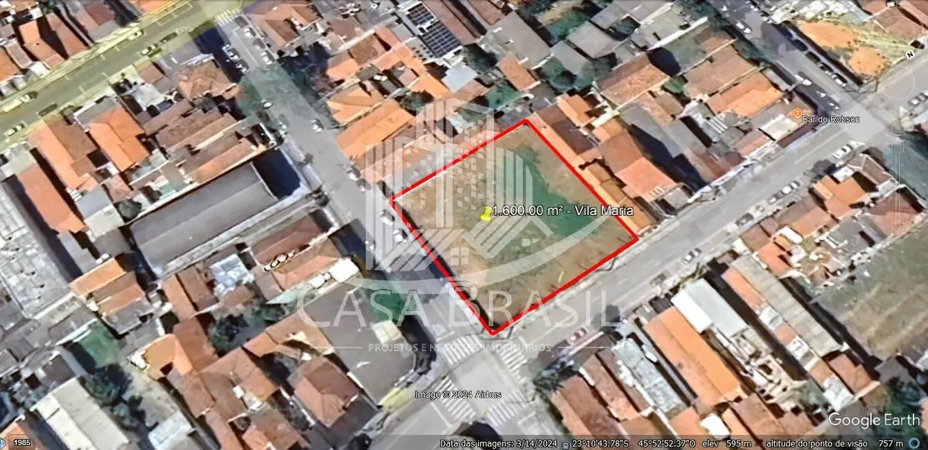 Foto 2 de Terreno / Lote à venda, 1600m2 em Sao Jose Dos Campos - SP