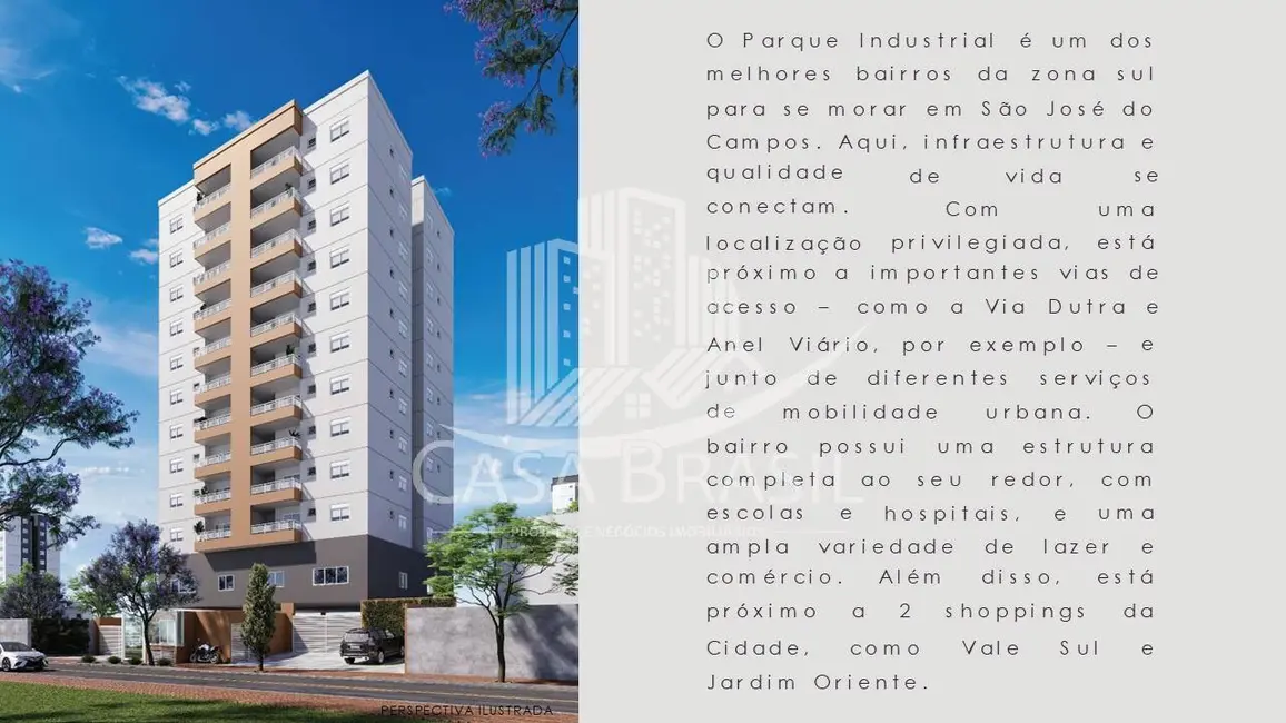 Foto 2 de Apartamento com 2 quartos à venda, 65m2 em Sao Jose Dos Campos - SP