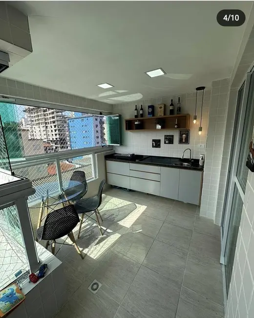 Foto 4 de Apartamento com 2 quartos à venda, 83m2 em Boqueirão, Praia Grande - SP