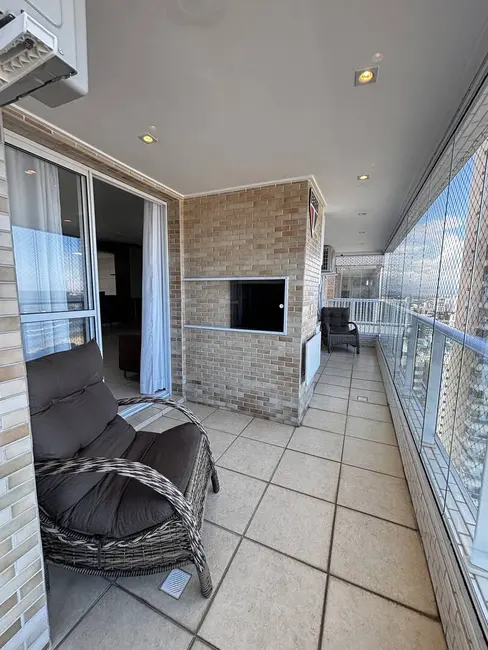 Foto 1 de Apartamento com 4 quartos à venda e para alugar, 140m2 em Mirim, Praia Grande - SP