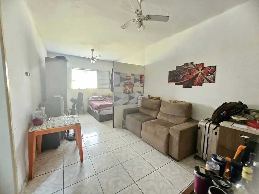 Foto 1 de Apartamento com 1 quarto à venda, 32m2 em Mirim, Praia Grande - SP