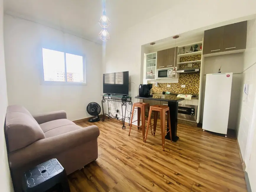 Foto 1 de Apartamento com 1 quarto à venda, 40m2 em Aviação, Praia Grande - SP