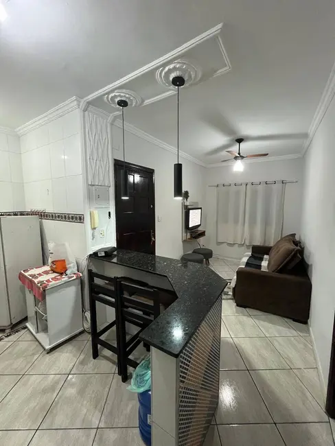 Foto 1 de Apartamento com 1 quarto à venda, 34m2 em Aviação, Praia Grande - SP