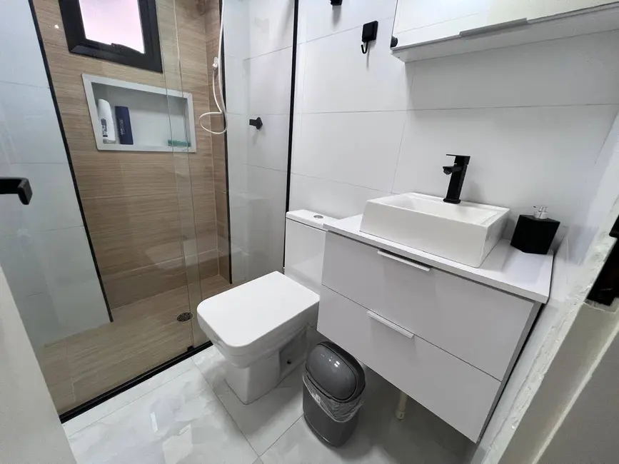 Foto 2 de Apartamento com 1 quarto à venda em Tupi, Praia Grande - SP