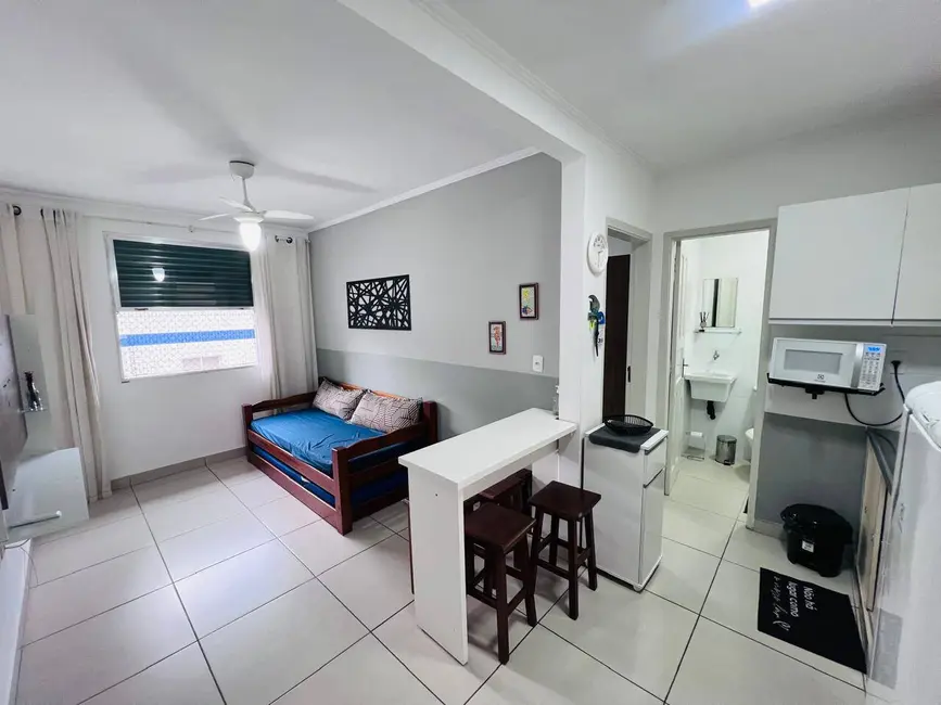 Foto 1 de Apartamento com 1 quarto à venda em Canto do Forte, Praia Grande - SP