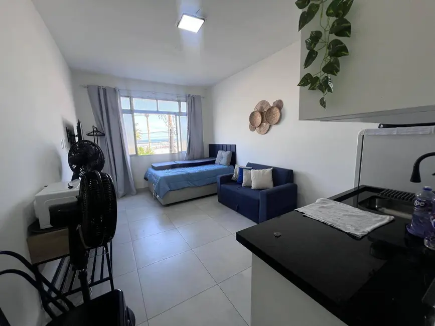Foto 2 de Apartamento com 1 quarto à venda em Tupi, Praia Grande - SP
