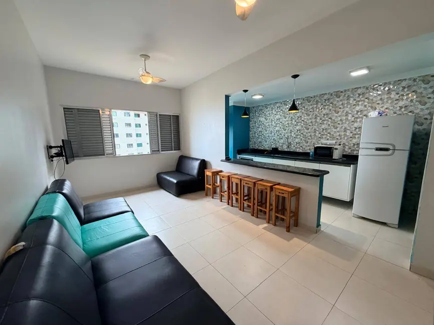 Foto 2 de Apartamento com 1 quarto à venda em Tupi, Praia Grande - SP