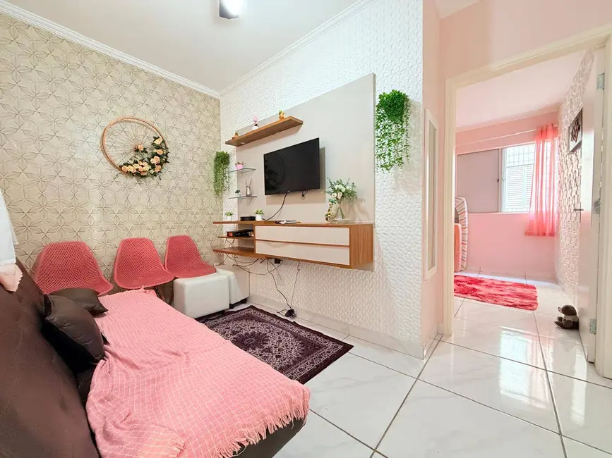 Foto 1 de Apartamento com 1 quarto à venda em Guilhermina, Praia Grande - SP