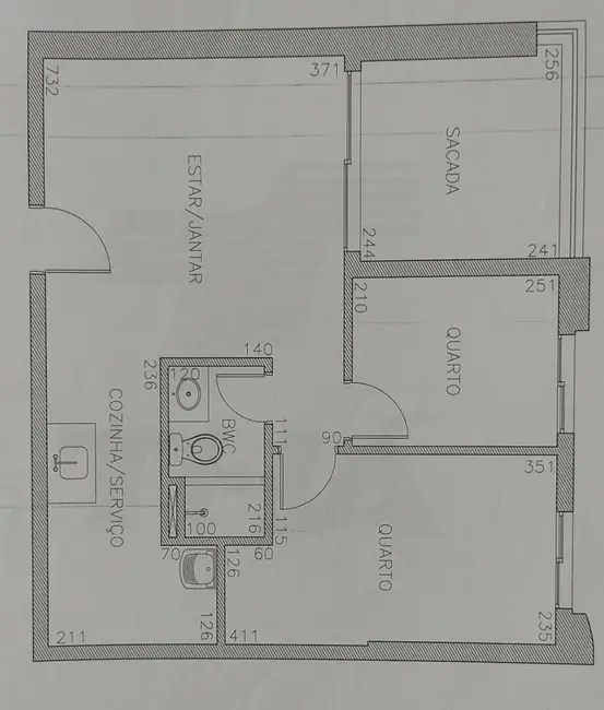 Foto 8 de Apartamento com 2 quartos à venda, 50m2 em Centro, Curitiba - PR