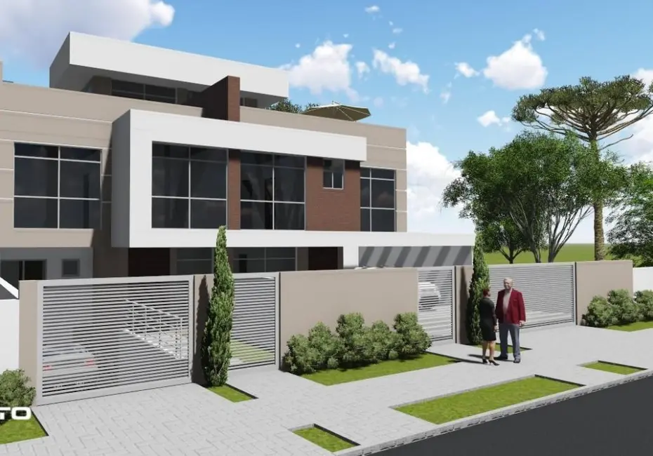 Sobrado com 4 quartos à venda, 216m2 em São Lourenço, Curitiba - PR - imagem 3 Foto 3 de Sobrado com 4 quartos à venda, 216m2 em São Lourenço, Curitiba - PR