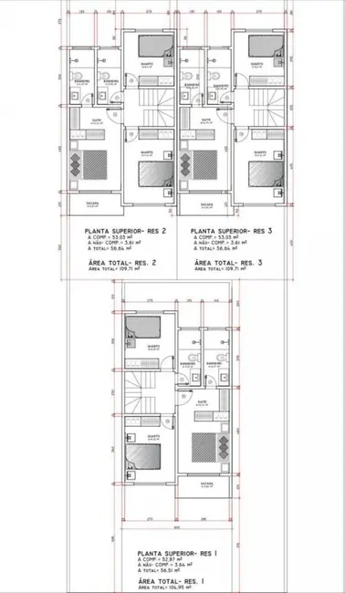 Foto 9 de Sobrado com 3 quartos à venda, 108m2 em Portão, Curitiba - PR