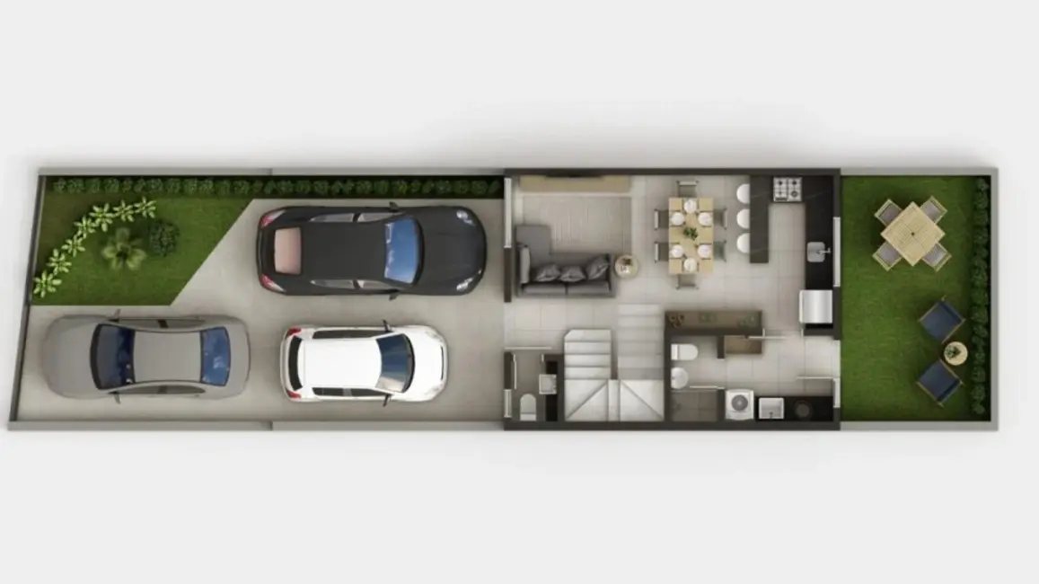 Foto 9 de Sobrado com 3 quartos à venda, 118m2 em Portão, Curitiba - PR