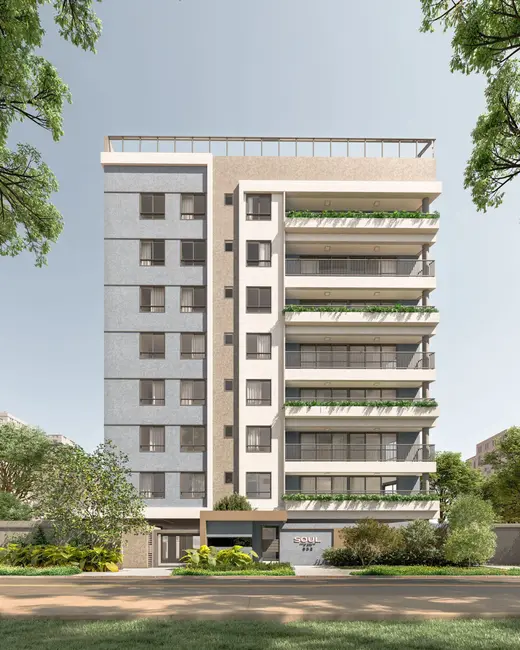 Foto 1 de Apartamento com 3 quartos à venda, 107m2 em Boa Vista, Curitiba - PR