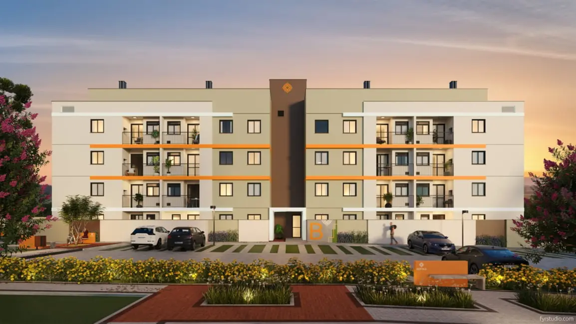 Foto 1 de Apartamento com 3 quartos à venda, 64m2 em Hauer, Curitiba - PR