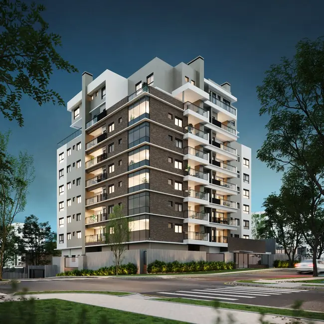 Foto 1 de Apartamento com 3 quartos à venda, 204m2 em Ahú, Curitiba - PR