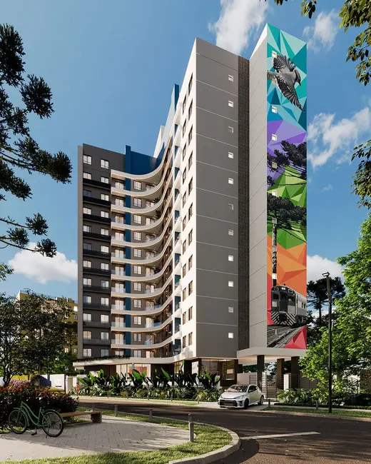 Foto 1 de Apartamento com 1 quarto à venda, 30m2 em Centro, Pinhais - PR