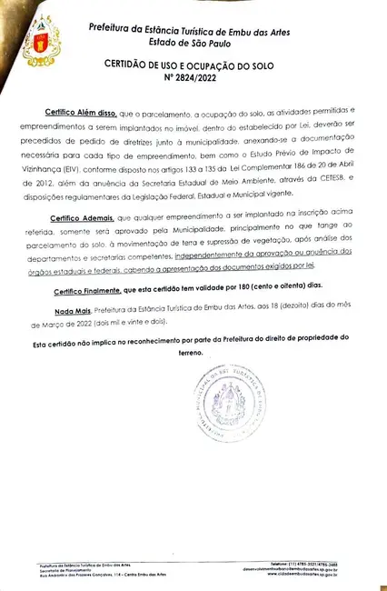 Foto 3 de Terreno / Lote à venda em Invernada, Embu Das Artes - SP