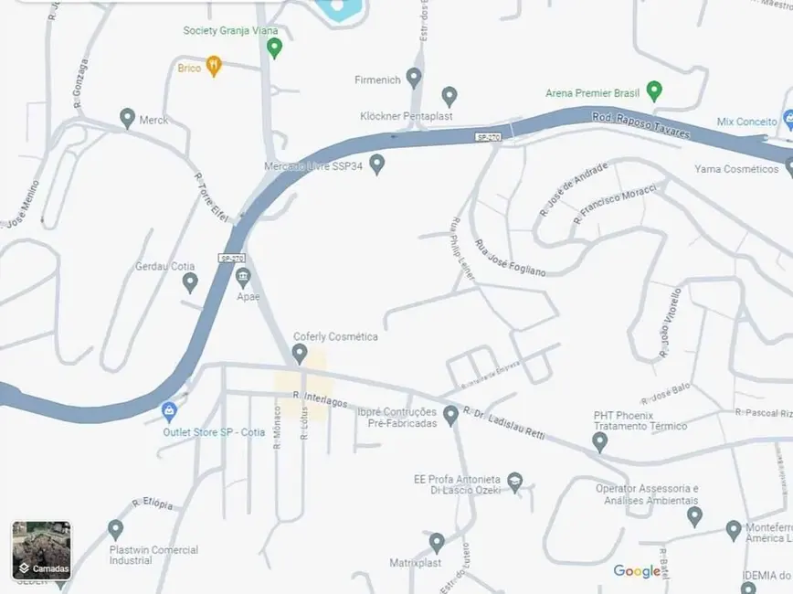 Foto 3 de Terreno / Lote à venda em Parque Alexandre, Cotia - SP